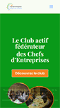 Mobile Screenshot of clubentreprisesartigues.com